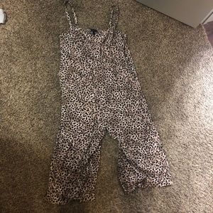 torrid leopard jumpsuit